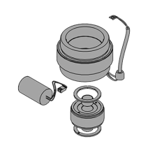 FAAC 63003161 ESTATOR PARA FAAC 844 CON CONDENSADOR DE