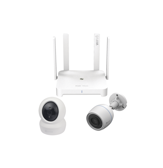 EZVIZ RGEW1800GXPRO/C6NC3TN Kit de Cámaras Wi-Fi con Ro