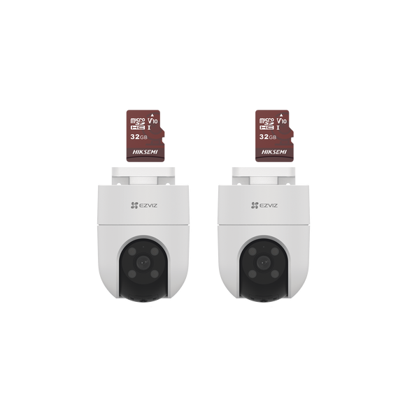 EZVIZ CS-H8C/KM2 Kit de Camaras WiFi Incluye 2 Piezas C