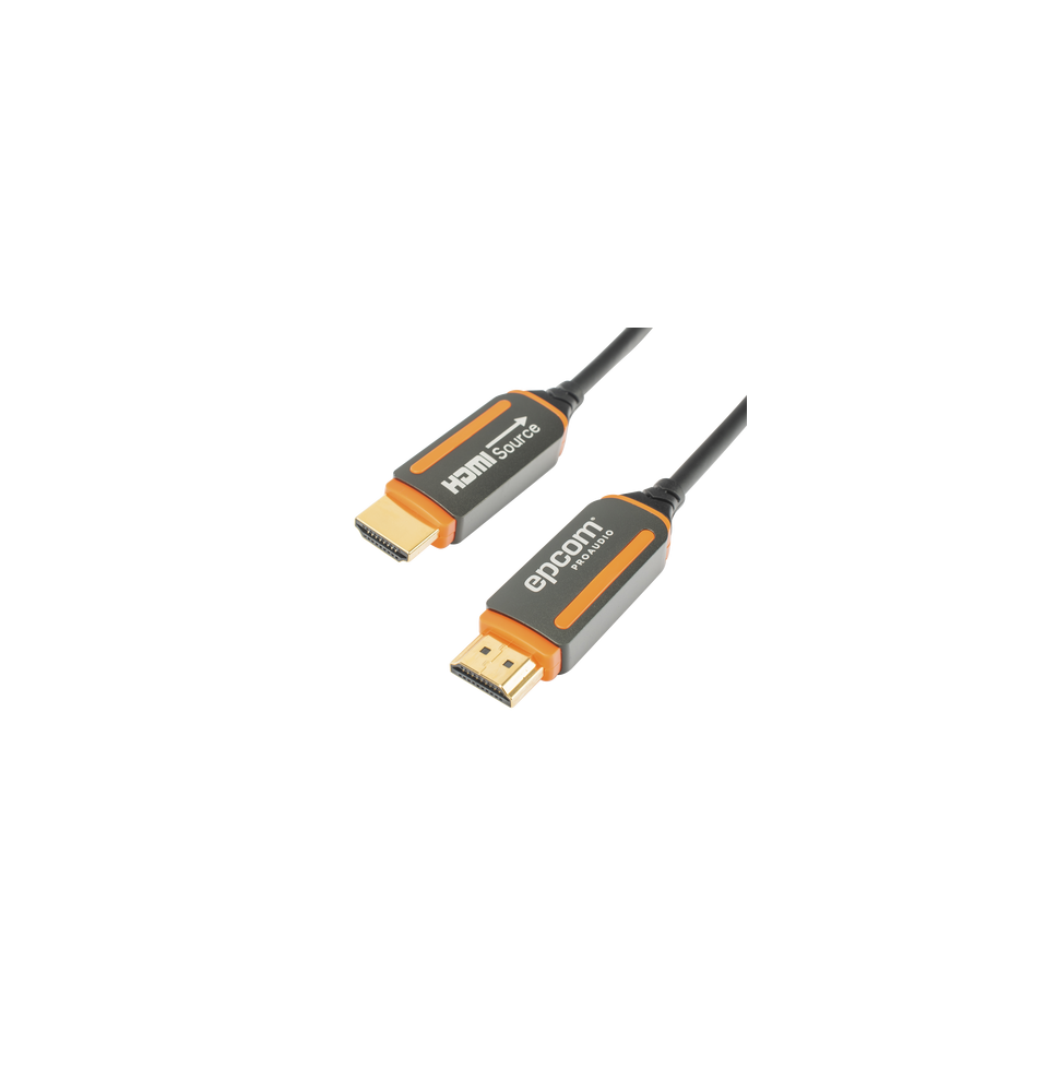 EPCOM PROAUDIO EP-FOH-4K-30M Cable HDMI de Fibra Óptica