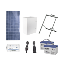 EPCOM POWERLINE PLRAD-FV Kit de energía solar de 12 Vcc