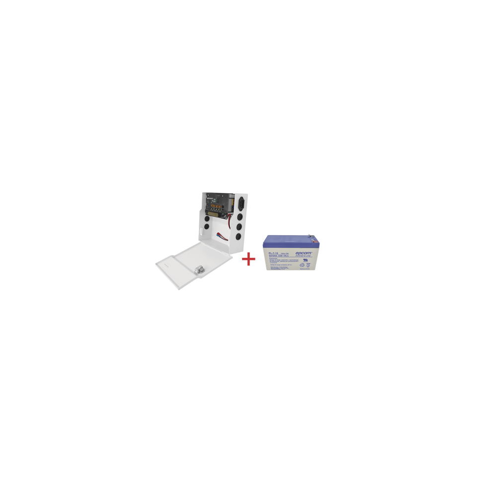 EPCOM POWERLINE PLK12DC4ABK/K Kit / Fuente PLK12DC4ABK