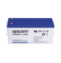 EPCOM POWERLINE PL200D12V2 Batería 12 Vcc / 200 Ah / UL