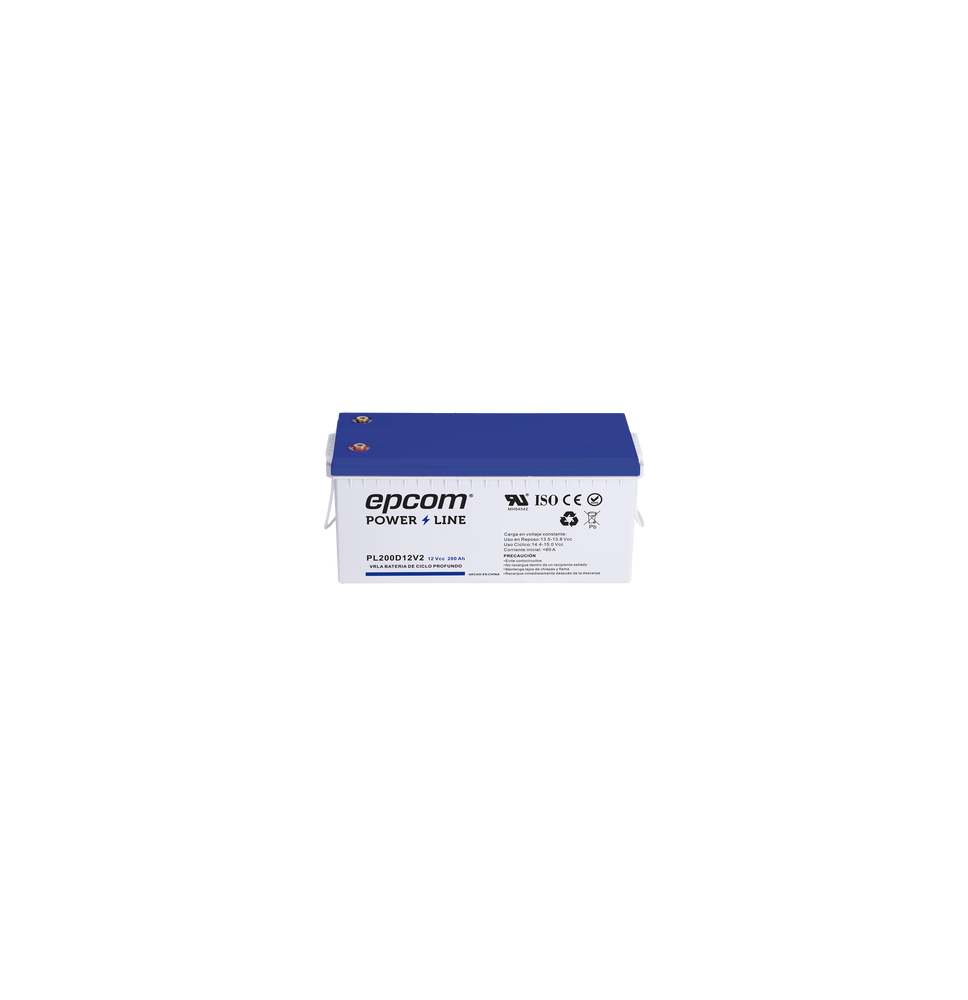 EPCOM POWERLINE PL200D12V2 Batería 12 Vcc / 200 Ah / UL