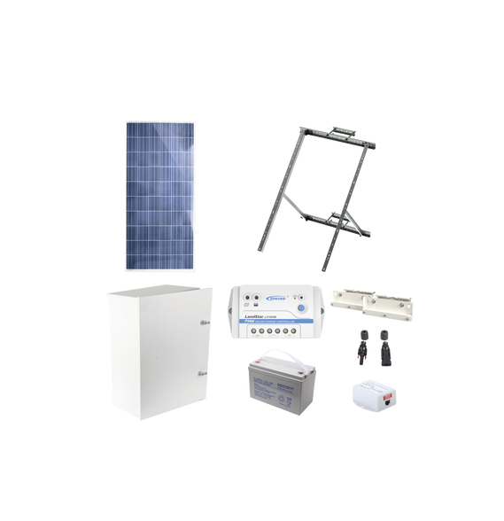 EPCOM POWERLINE PL-1224G-1R Kit Solar de 14 W con PoE P