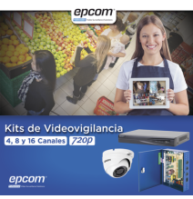 EPCOM PROFESSIONAL KEVTX8T8EW KIT TurboHD 1080p / DVR 8