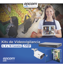 EPCOM PROFESSIONAL KEVTX8T8BW KIT TurboHD 1080p / DVR 8