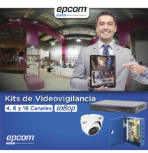 EPCOM PROFESSIONAL KEVTX8T16EW KIT TurboHD 1080p / DVR