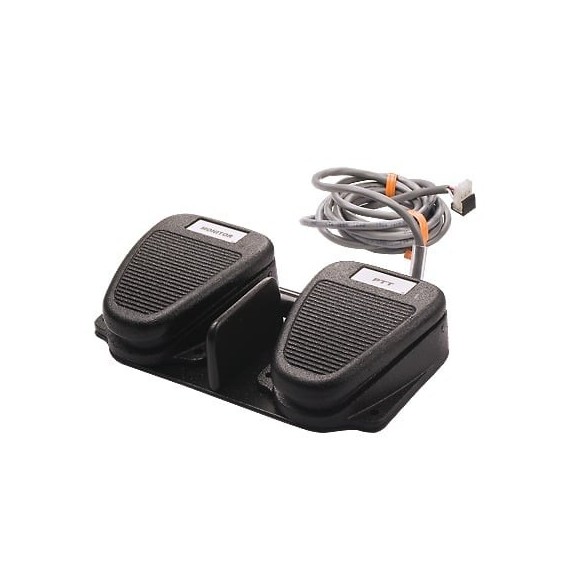 GAITRONICS XFS-002A Interruptor de doble pedal con PTT.