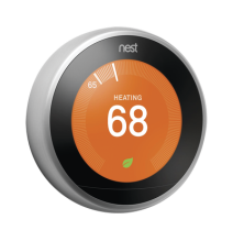 GOOGLE T3007MX Nest - Termostato inteligente - Plateado