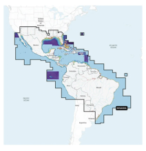 GARMIN 010-C1285-00 Mapa México Caribe y Brasil