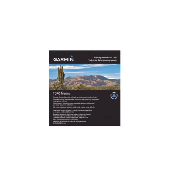 GARMIN 10-C1099-00 Mapa topográfico de todo México cont