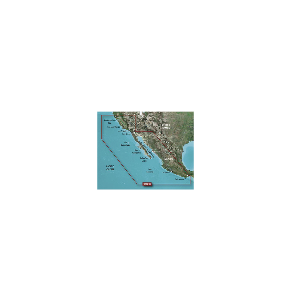 GARMIN 10-C0722-20 Mapa HXUS021R California - México.