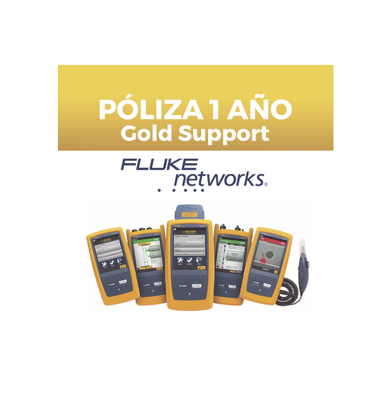 FLUKE NETWORKS GLD-DSX-8000 Poliza de 1 año de Soporte