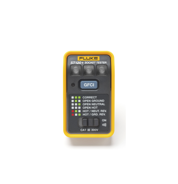 FLUKE ST120+ Probador de Tomacorriente Eléctrico Estánd