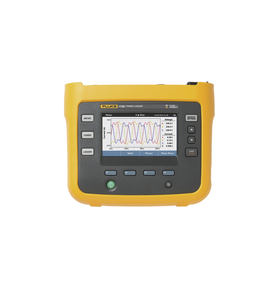 FLUKE FLUKE-1738/EUS Registrador Trifásico de Calidad E