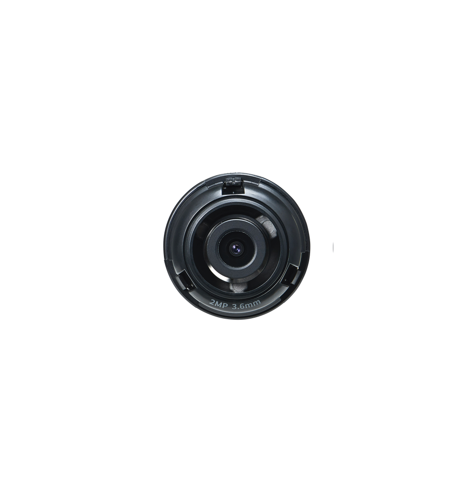 Hanwha Techwin Wisenet SLA-2M3600Q Lente 2 MP de 3.6 mm