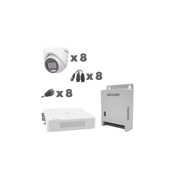 HIKVISION KH1080P8EWFH KIT TurboHD 1080p / DVR 8 Canale