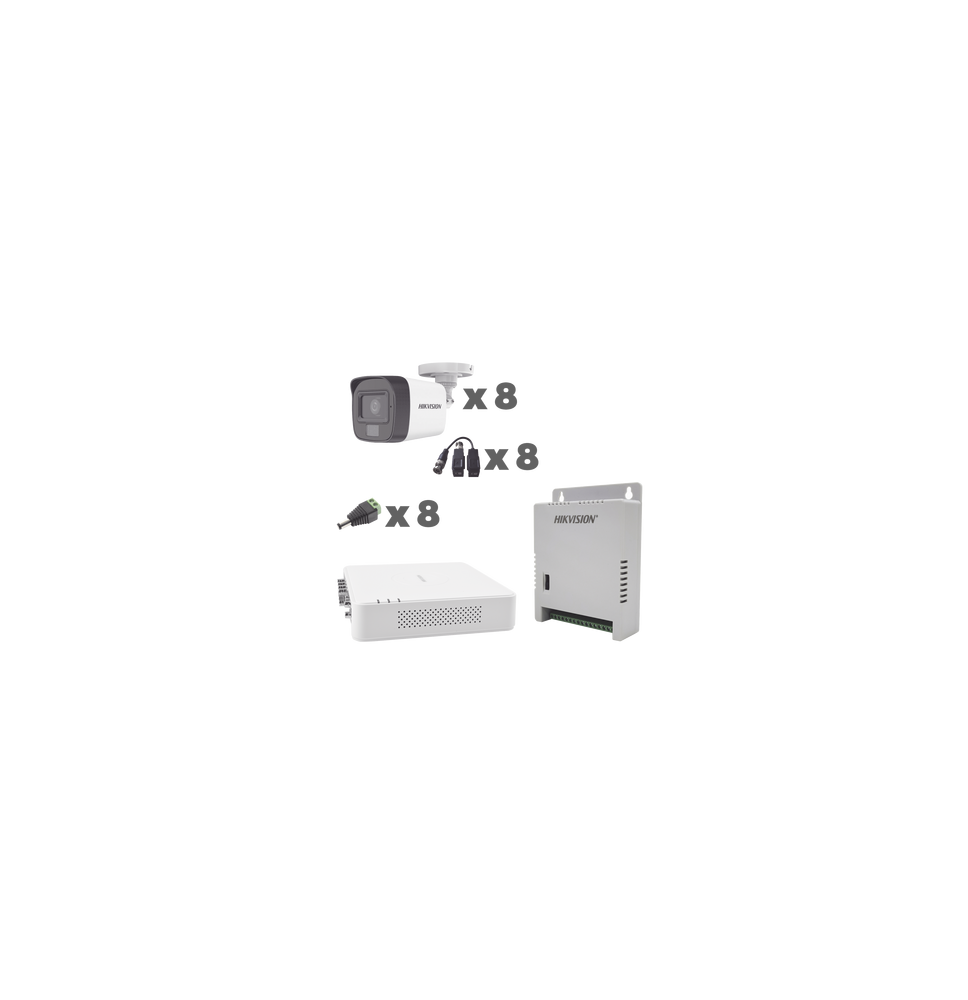 HIKVISION KH1080P8BFH KIT TurboHD 1080p / DVR 8 Canales