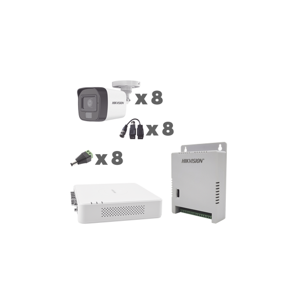 HIKVISION KH1080P8BFH KIT TurboHD 1080p / DVR 8 Canales