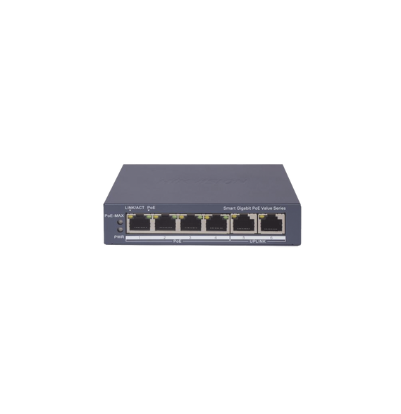 HIKVISION DS-3E1506P-EI/M Switch Gigabit PoE+ / Adminis