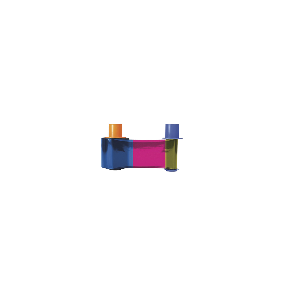 HID 084052 Ribbon Full Color YMCKK 500 Imágenes para HD