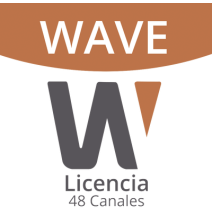 Hanwha Techwin Wisenet WAVE-PRO-48 Licencia de 48 Canal