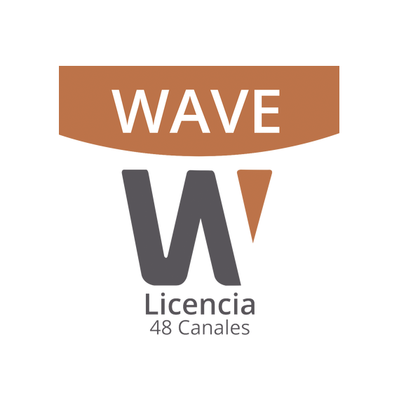 Hanwha Techwin Wisenet WAVE-PRO-48 Licencia de 48 Canal