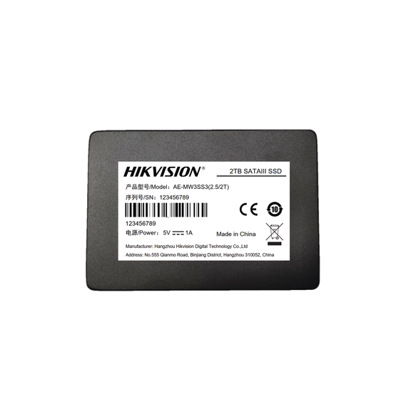 HIKVISION AE-MW3SS3 2.5/2T  SSD PARA Videovigilancia Mó