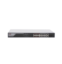 HIKVISION DS-3E1318P-EI Switch Monitoreable PoE+ / 16 p