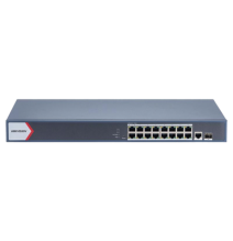 HIKVISION DS-3E1518P-EI Switch Gigabit PoE+ / Administr