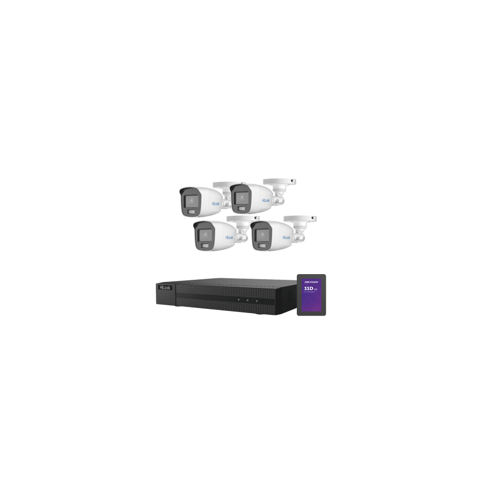 HiLook by HIKVISION HL-1080-CV/A/512GB Kit TurboHD 1080