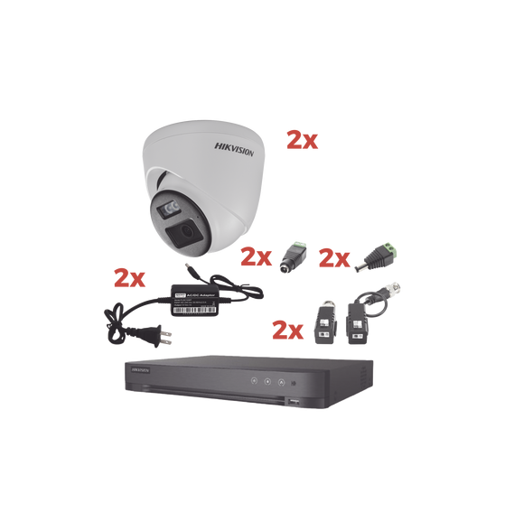 HIKVISION KH-1080P-2E-TWA Kit Audio Bidireccional Turbo