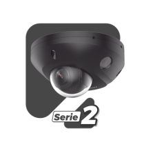 HIKVISION DS-2CD2543G2-LIS2U BLACK  [Dual Light + 2 Mic