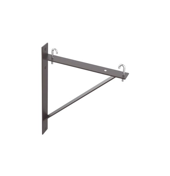 HOFFMAN LTSB12BLK Kit de Soporte Triangular a Pared Par