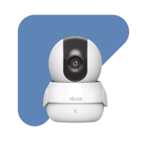 HiLook by HIKVISION IPC-P120-D/W W  Mini Domo PT IP 2 M