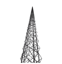 ISOTRUSS ISOT-60-AS Torre de Fibra de Carbono 18.3 metr