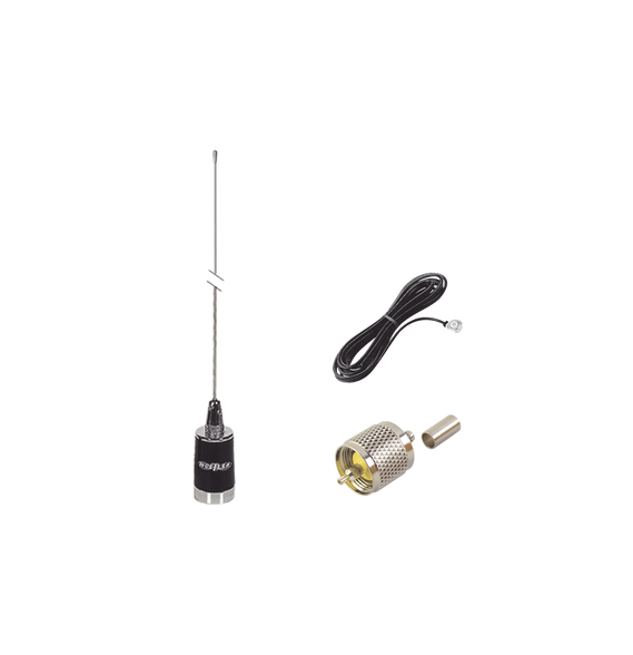 HUSTLER KIT-LMG450 kit de antena móvil de 5dB de Gananc