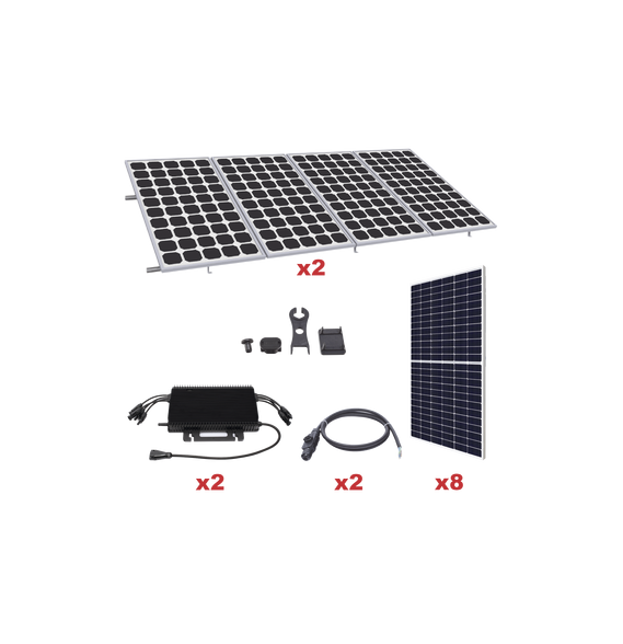 HOYMILES KITHMS4K550SP Kit Solar para Interconexión de