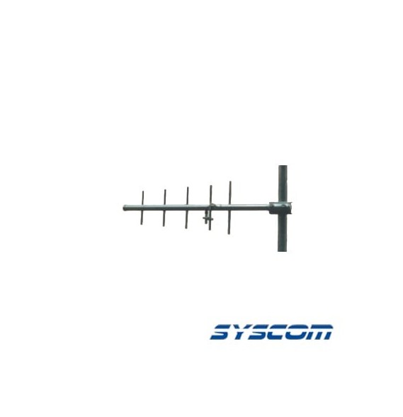 Syscom SD-380-5 Antena Yagi Direccional 375-405 MHz 5 E