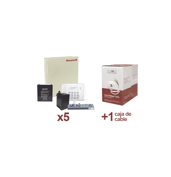 HONEYWELL HOME RESIDEO VISTA48/2204KT5 Kit de 5 paneles