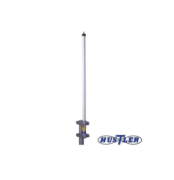 HUSTLER HD9-490-51 Antena base UHF 490-512 MHz Fibra de