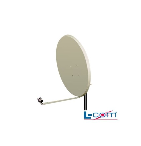 L-COM HG5158D Antena Parabólica de Banda Ancha 5125 - 5