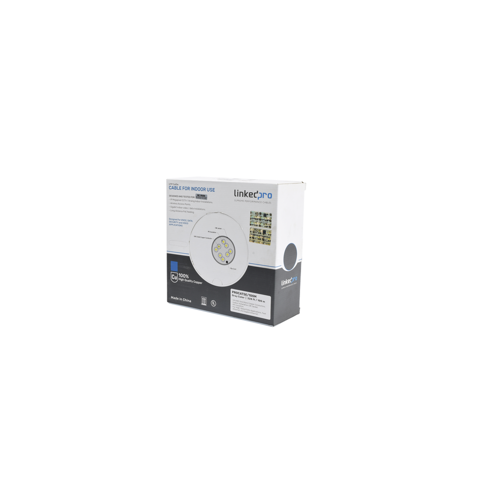 LINKEDPRO BY EPCOM PRO-CAT-5E/100M Cable Cat5e de alto