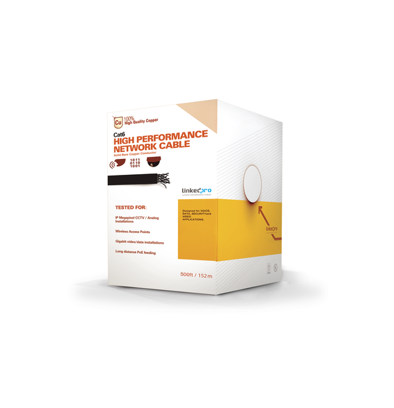 LINKEDPRO BY EPCOM PRO-CAT-6-PLUS/500 Bobina de cable d