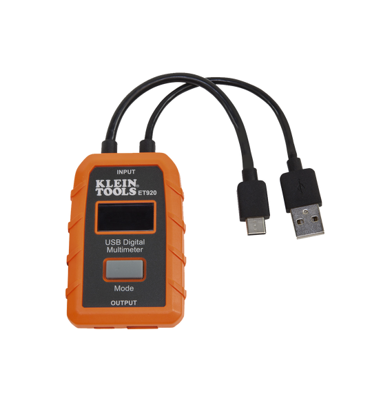 KLEIN TOOLS ET-920 Multímetro digital USB para USB-A y