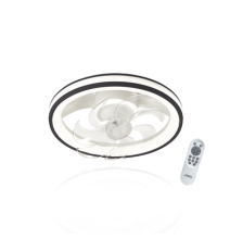 JWJ JLV-014 Ventilador de Techo con Luminario LED de 11