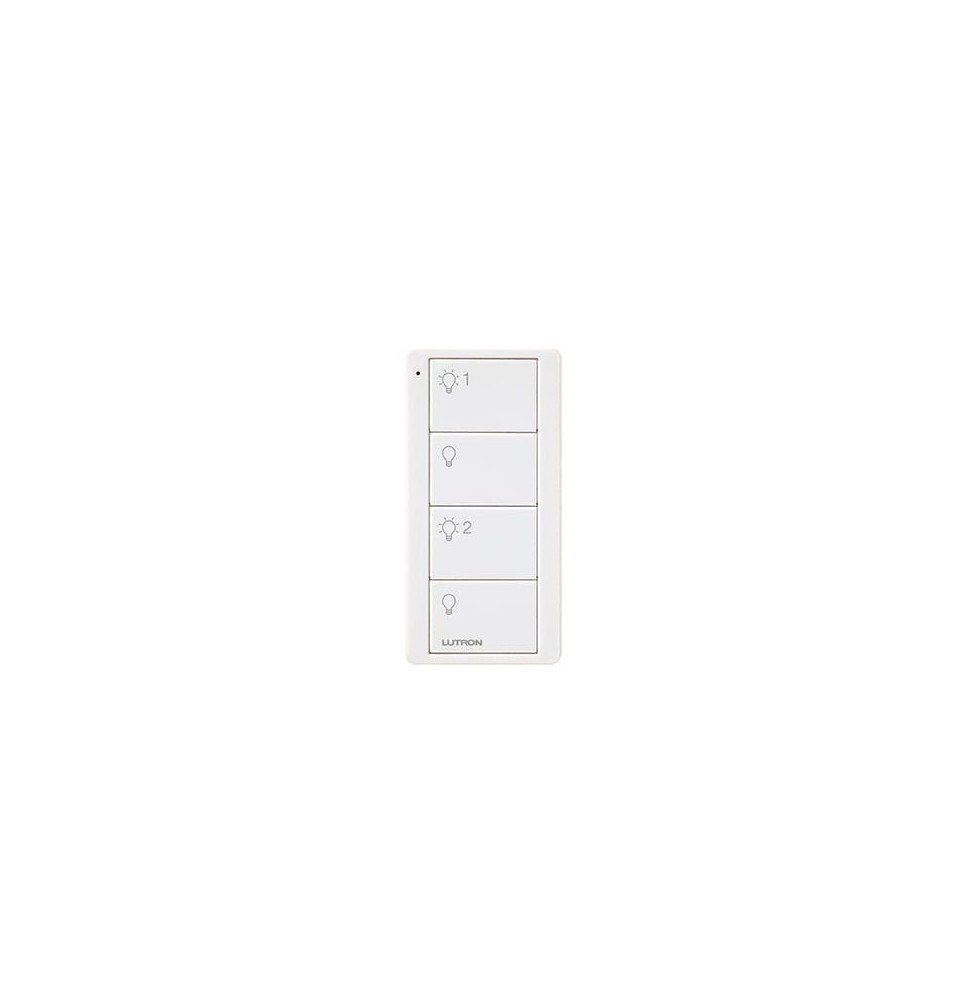 LUTRON ELECTRONICS PJ24BWHL21P Control remoto PICO 4 bo