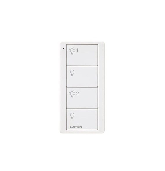 LUTRON ELECTRONICS PJ24BWHL21P Control remoto PICO 4 bo