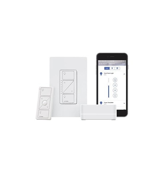 LUTRON CASETA WIRELESS PBDGPROPKG1W Caseta Wireless Kit